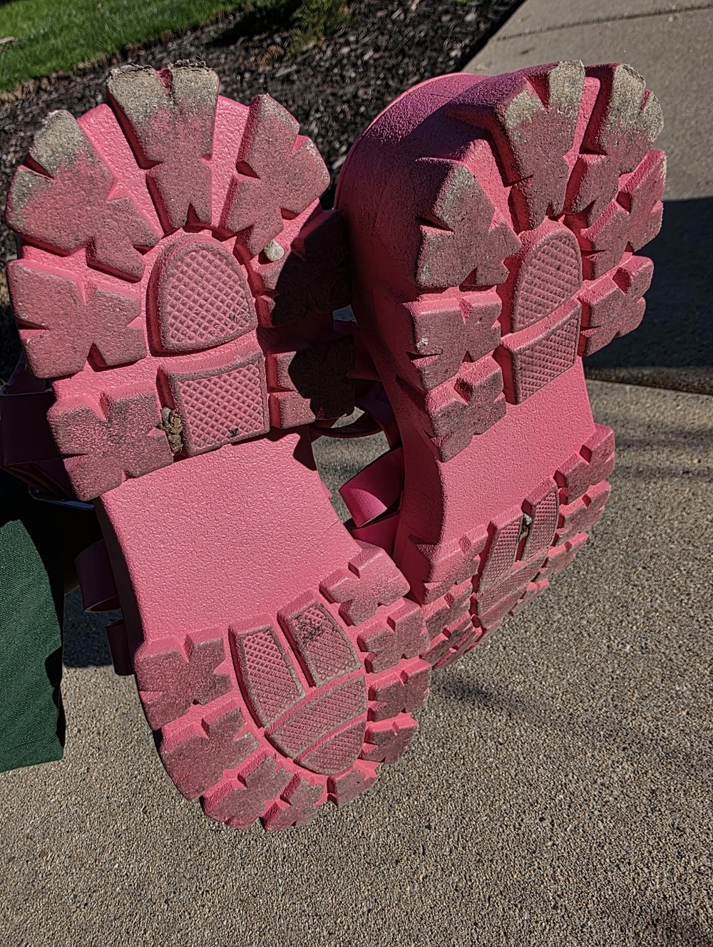 Pink Gladiator Fisherman Rugged Bottom Strap Sandals Women Sz 9 The Portland - Picture 6 of 8